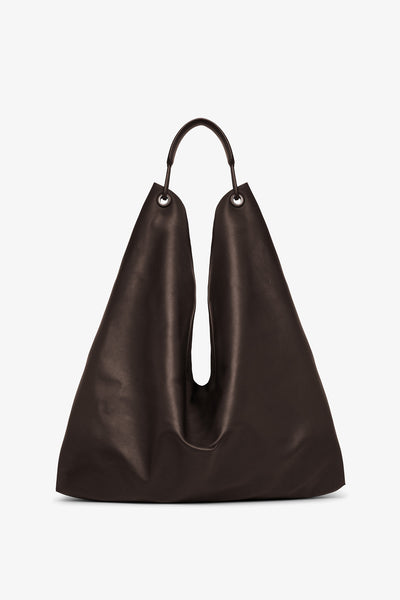 Bindle 3 dark brown shoulder bag
