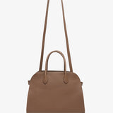 Soft Margaux 12 dark olive leather bag