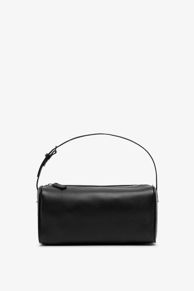 90'S black leather bag