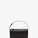 90'S dark brown leather bag