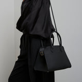 Soft Margaux 10 black leather bag