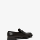Novus black leather moccasin