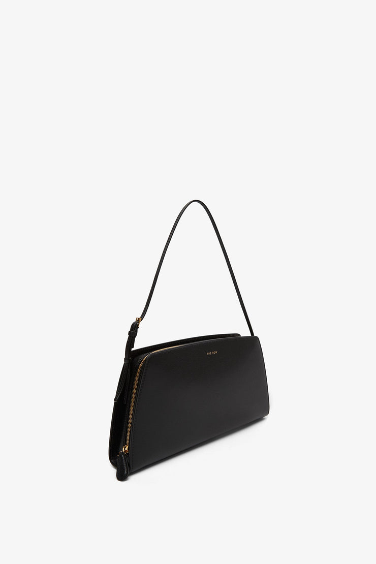 Dalia baguette black leather bag