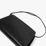 Dalia baguette black leather bag