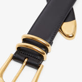 Vintage black belt