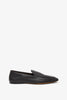 Hereditas flat black loafers