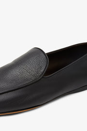 Awar flat black loafers