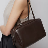 Astra bowling dark brown bag