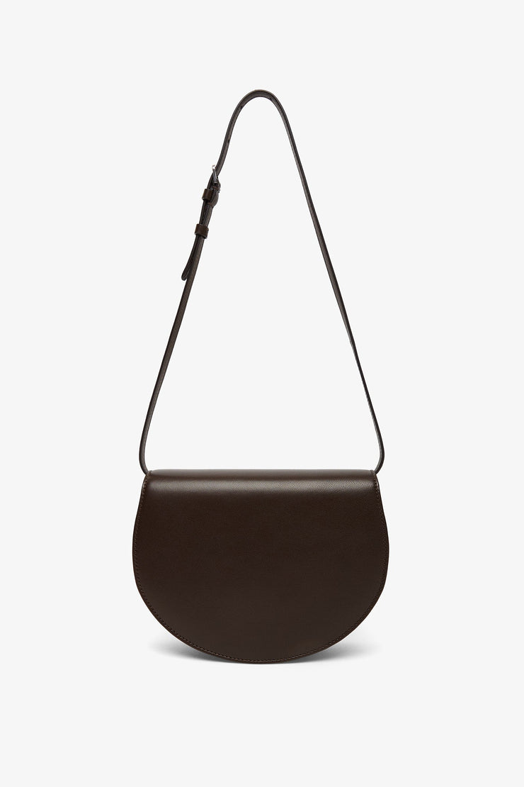 Canteen dark brown crossbody bag