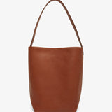 Medium N/S Park dark cuir tote bag