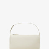 90's ivory small grain leather bag