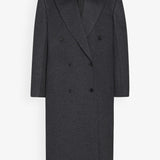 Harisi dark grey melange coat