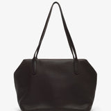 Henri brown matt leather bag