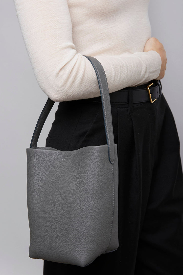 Small N/S Park dark grey tote bag