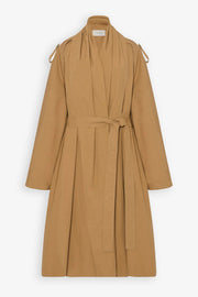 Pami belted trench coat