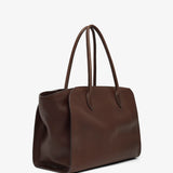 Marlo 14 dark brown tote bag