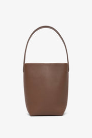 Small N/S dark olive tote bag