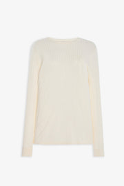 Keya white knit top