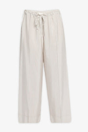 Yayah white grey silk pants
