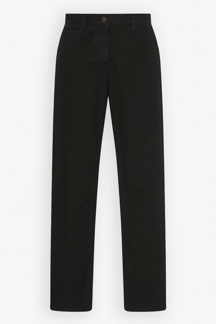 Landais black denim jeans