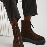Zipped Boot 1 suede ankle boots