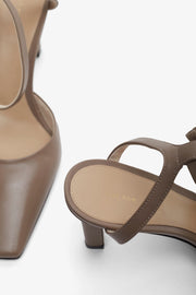 Carla 80 ankle strap pumps