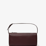 90's burgundy leather bag
