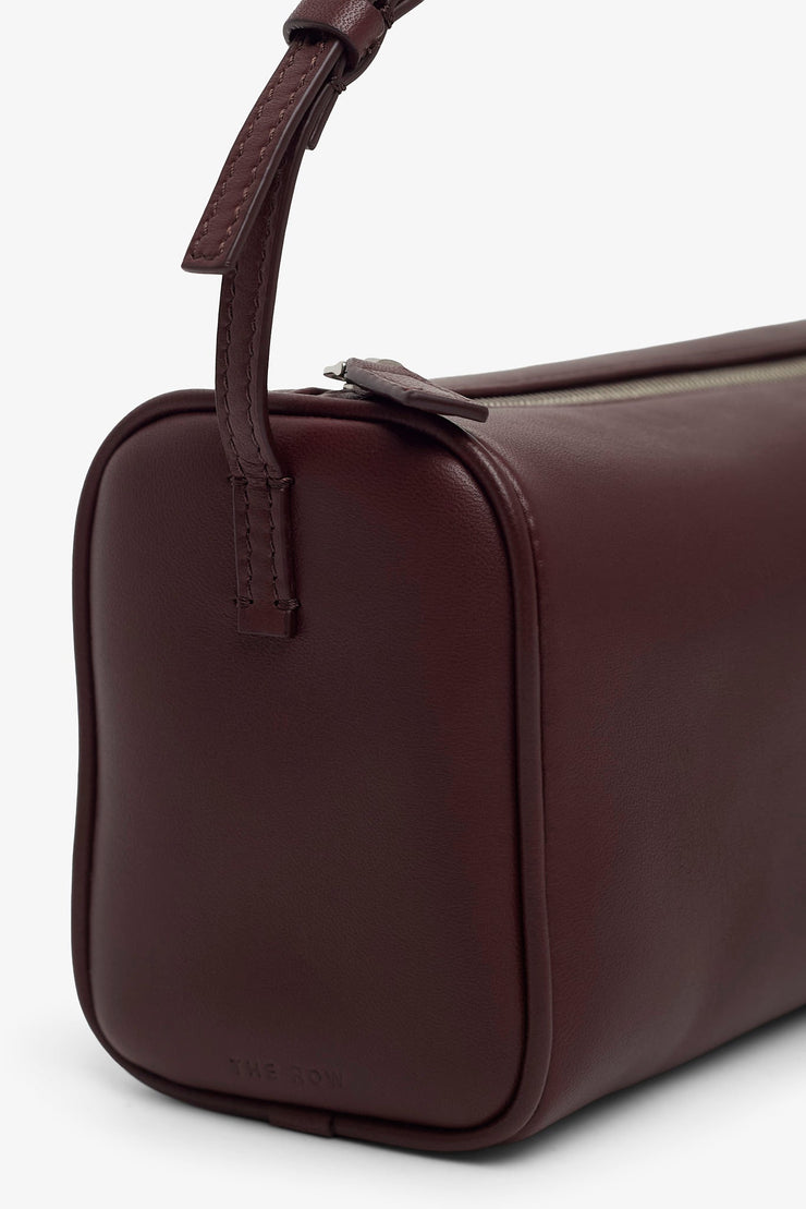 90's burgundy leather bag