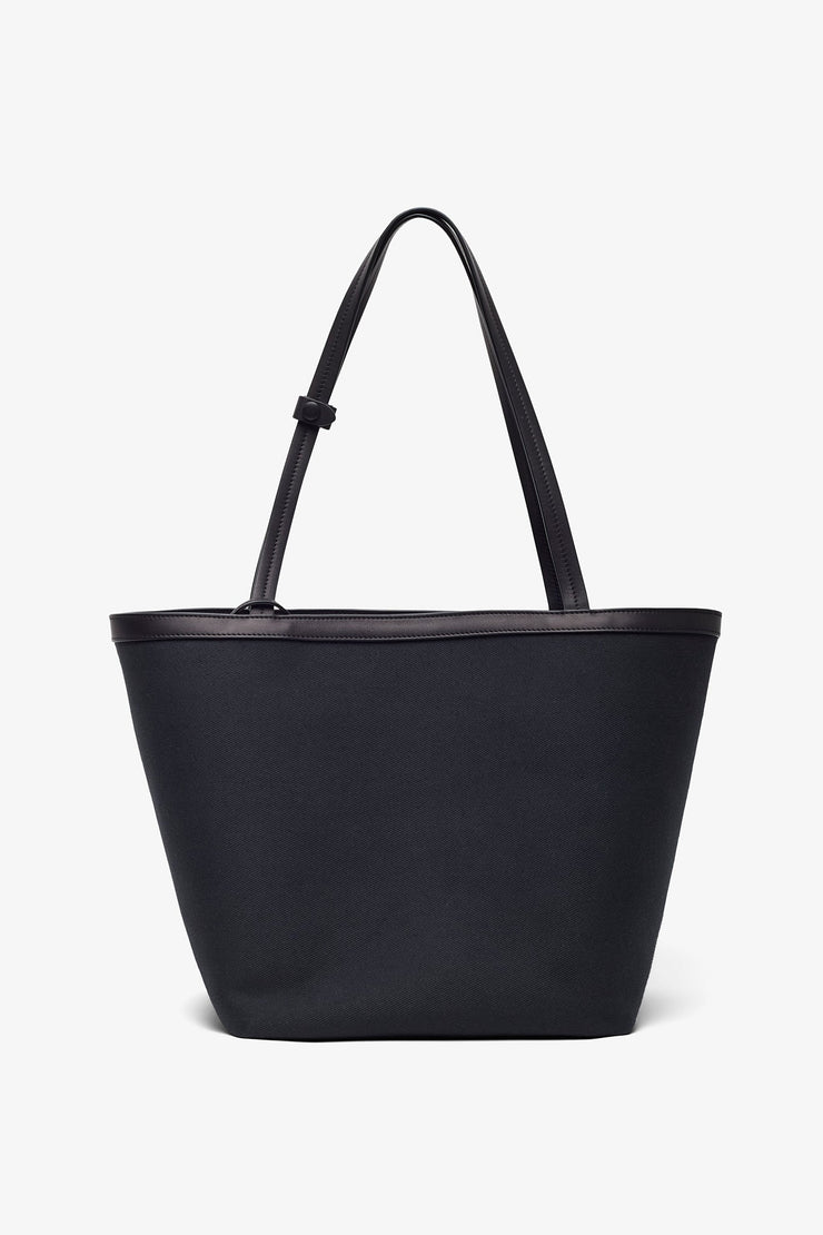 Park tote three black canvas bag