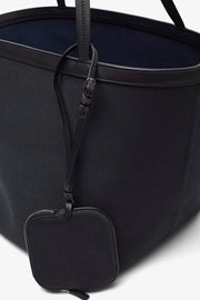 Park tote three black canvas bag