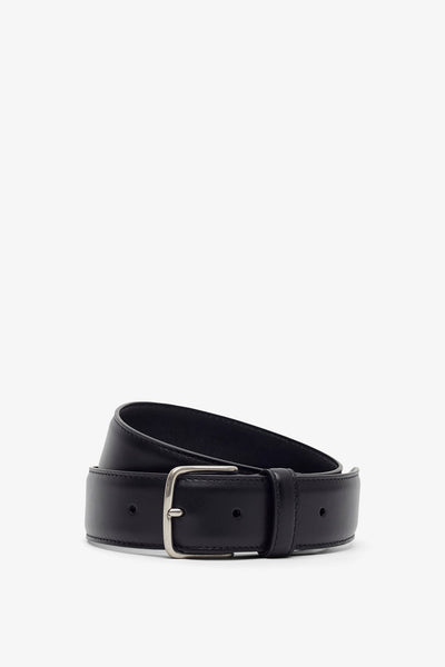 Maxi Classic black leather belt