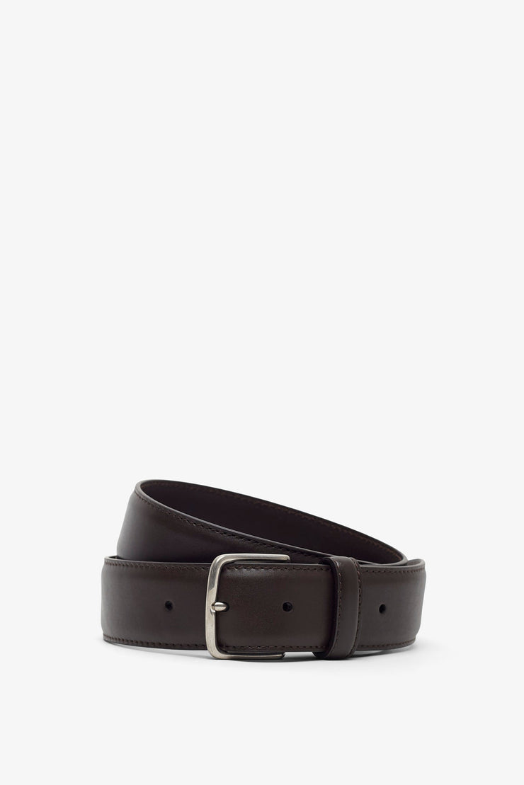 Maxi Classic brown leather belt
