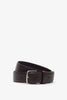 Maxi Classic brown leather belt