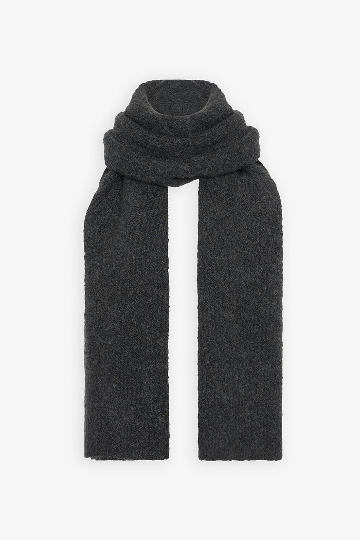 Luthgard faded black cashmere scarf