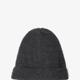 Leomir faded black cashmere beanie