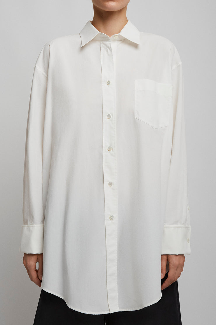 Ment sanded cotton shirt