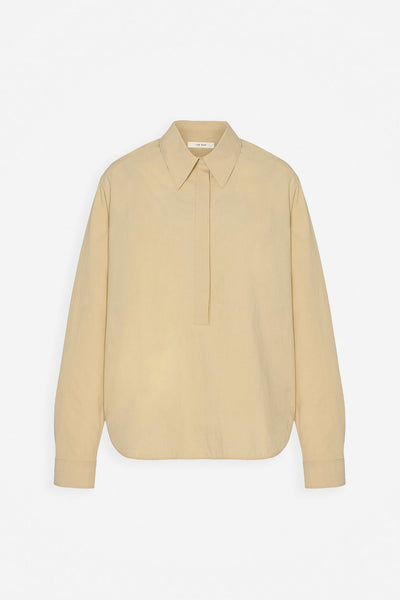 Margan crispy sanded cotton shirt