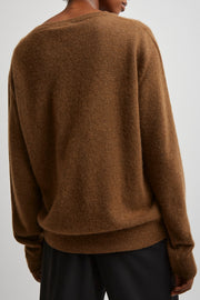 Lorynna brown cashmere sweater