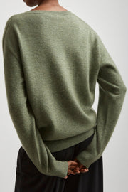 Lorynna sage cashmere sweater
