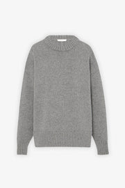 Ophelia grey wool cashmere sweater