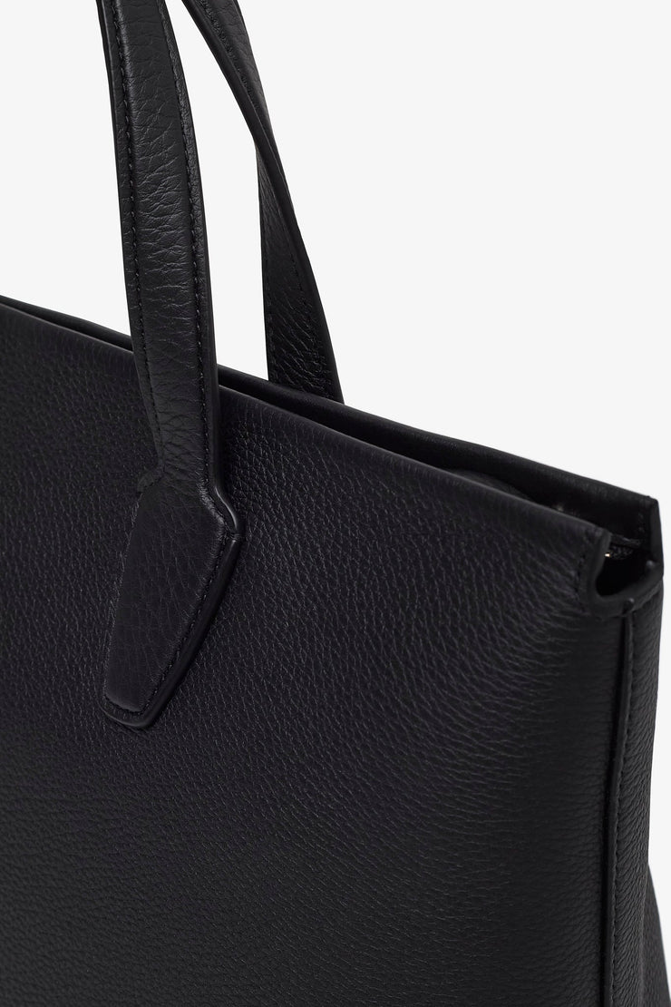 Marcel black top handle bag