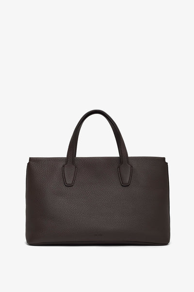 Marcel brown top handle bag