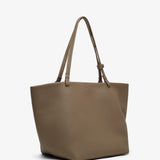 Park Tote Three taupe leather bag