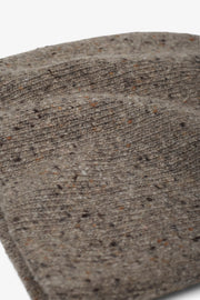 Marvy sepia brown cashmere beanie