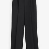 Virgil black wool pants