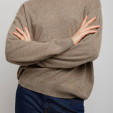 Misael pebble beige cashmere sweater