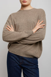 Misael pebble beige cashmere sweater