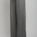 Lanuit grey melange cashmere pants