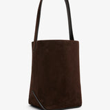 Small N/S Park dark brown tote bag