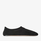 Stellene black suede ballet flats